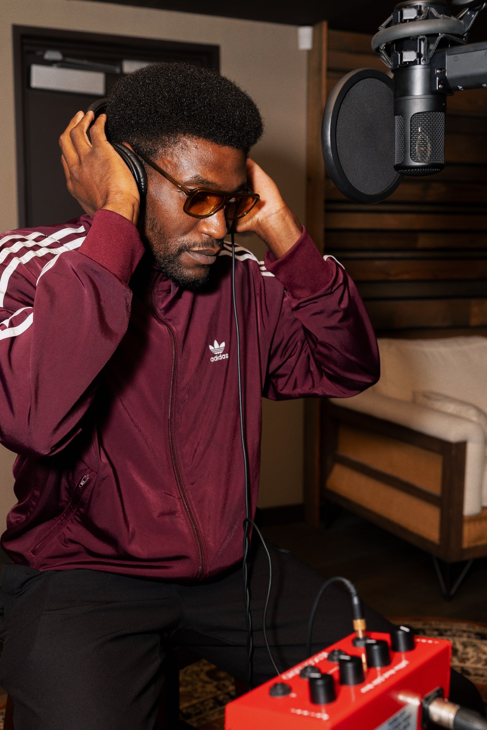 Jeremy L Green recording at Kenwood Studios